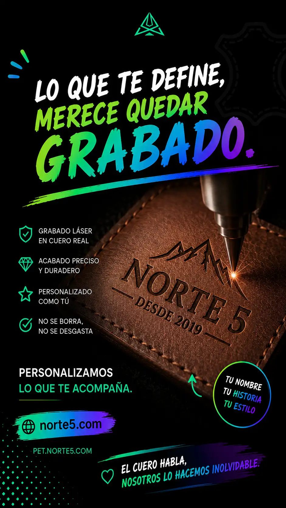 Grabado en cuero