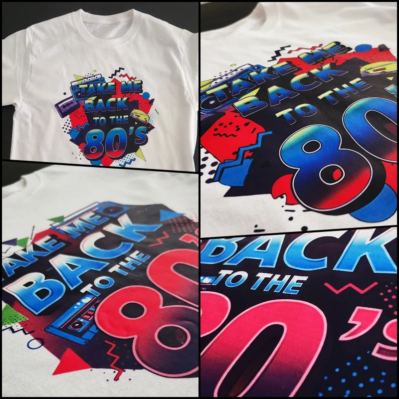 Playera N5 80s Retro con diseño inspirado en los años 80