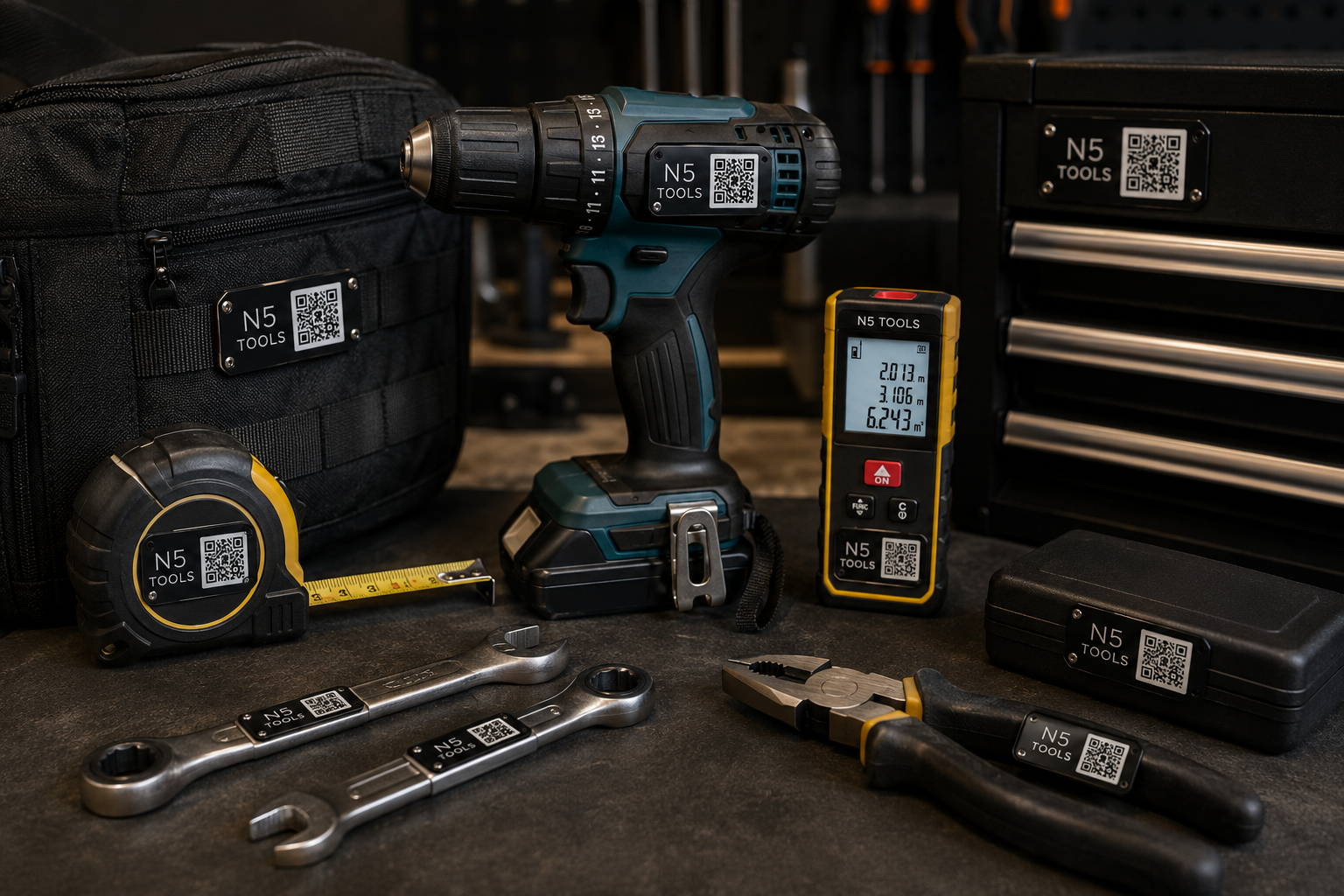 Herramientas registradas con N5 TOOLS